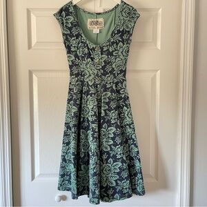 Effie's Heart Floral A-Line Dress